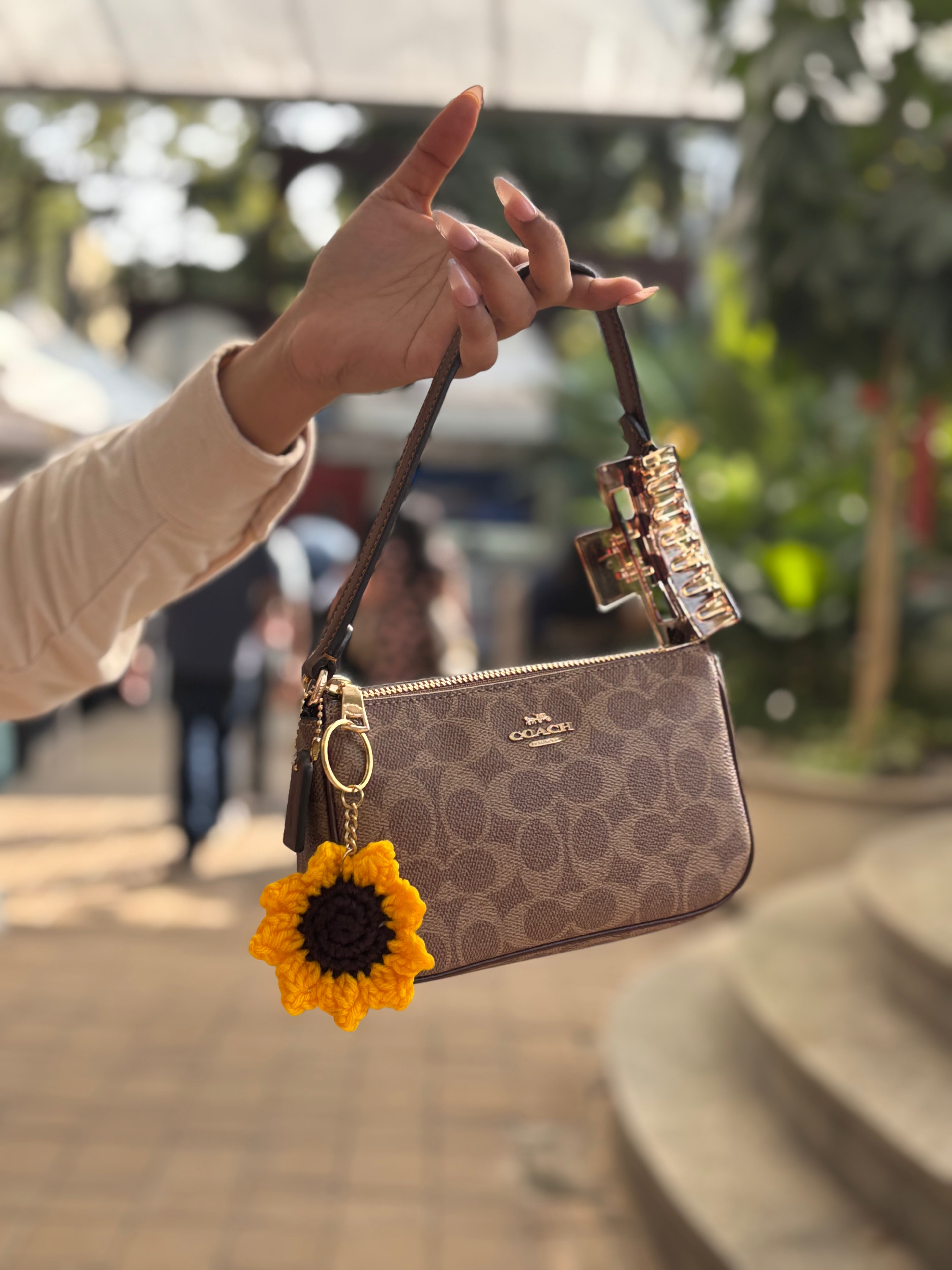 Sunflower Keychain